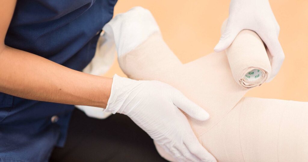 Van-Leeuwen-Huidtherapie-oedeem-behandeling-wondverzorging-voet